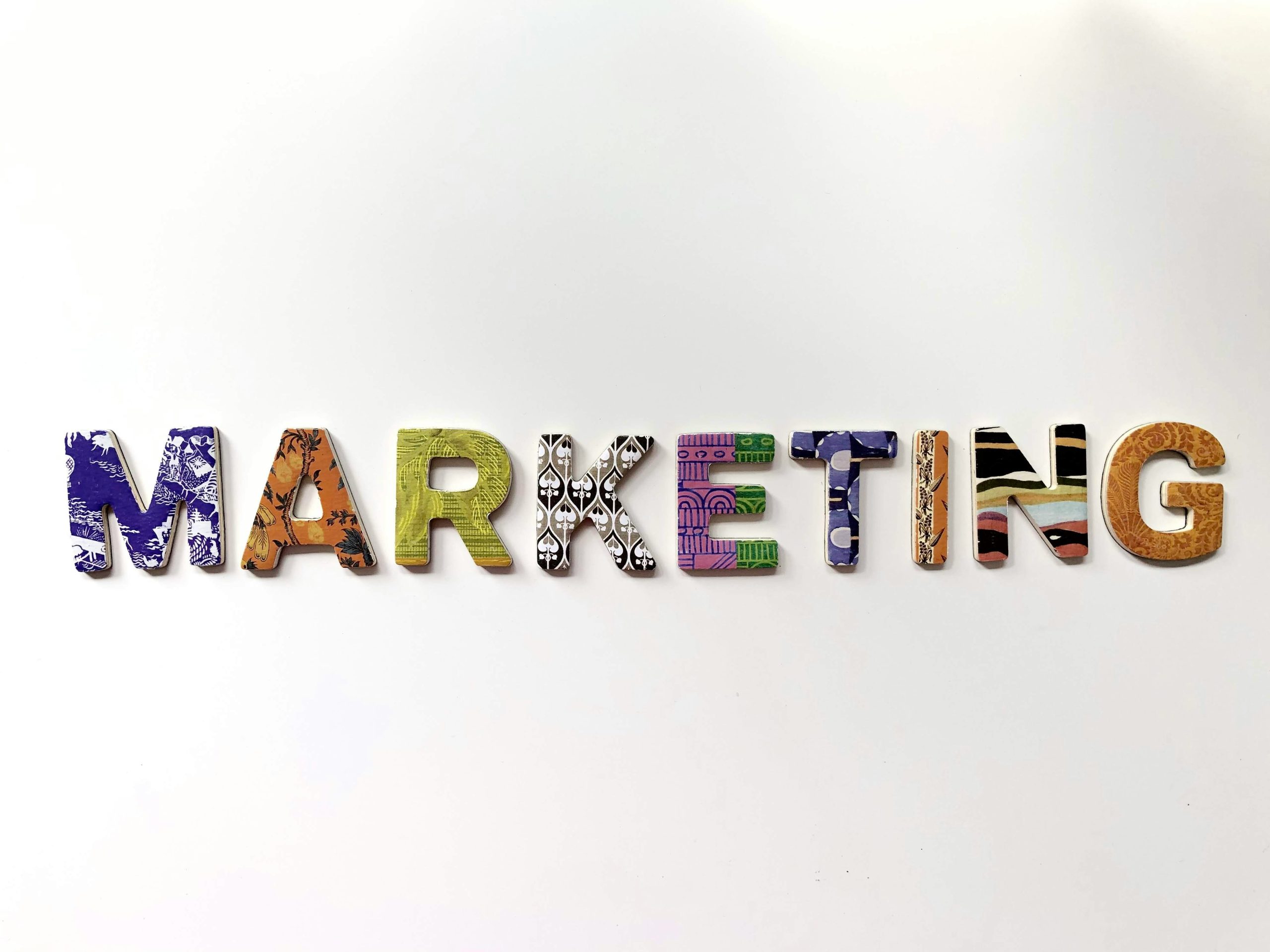 The word Marketing Image